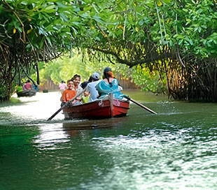 Enjoy an Exciting and Scenic RV Boating Adventure in Pondicherry, exploring serene waters, Mangrove forests, and Historic Sites.