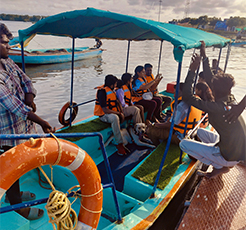 Enjoy an Exciting and Scenic RV Boating Adventure in Pondicherry, exploring serene waters, Mangrove forests, and Historic Sites.