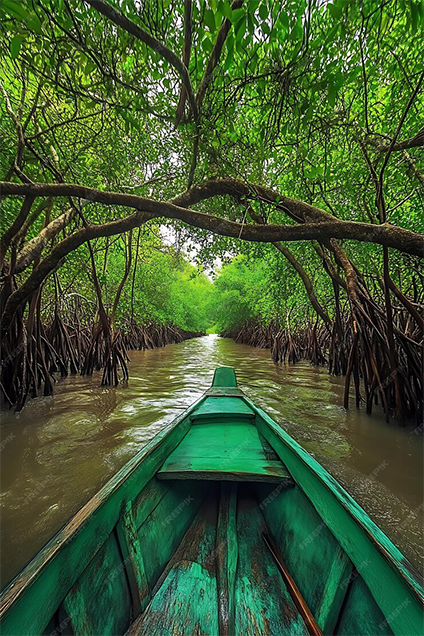 Enjoy an Exciting and Scenic RV Boating Adventure in Pondicherry, exploring serene waters, Mangrove forests, and Historic Sites.